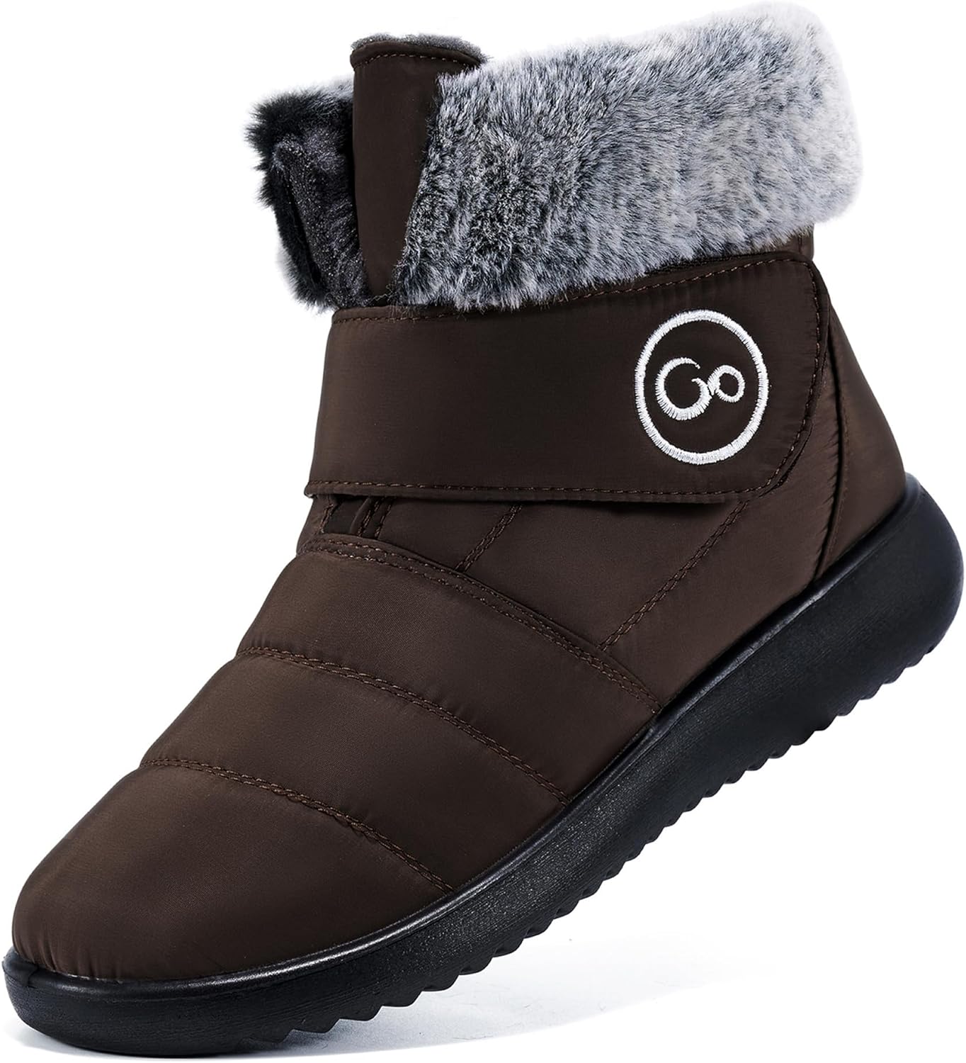 Aomigoct Women Winter Snow Boots: Comfortable Waterproof Booties