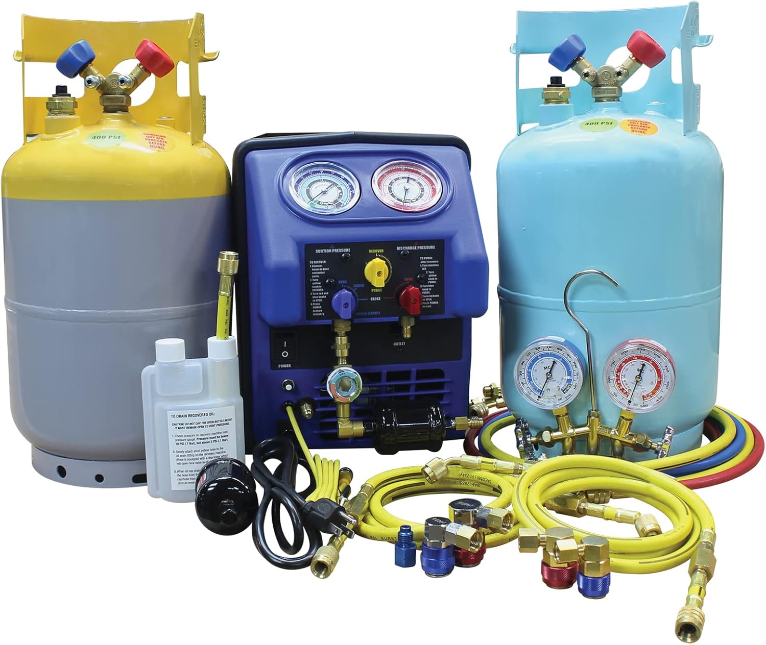 Mastercool Spark-Free A/C Recovery Set