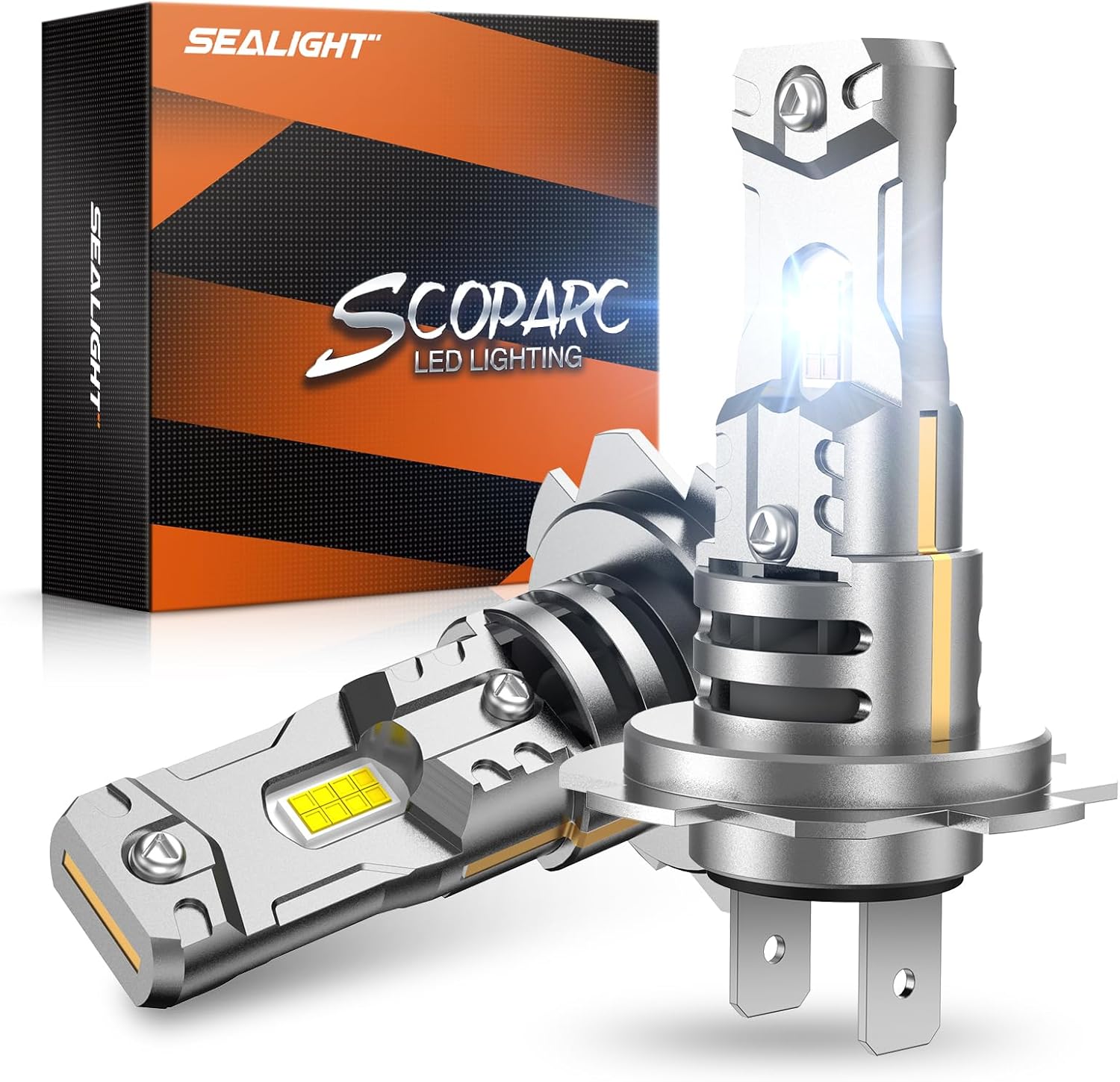 SEALIGHT H7 Fog Light Bulbs: 36,000LM Super Bright Cool White