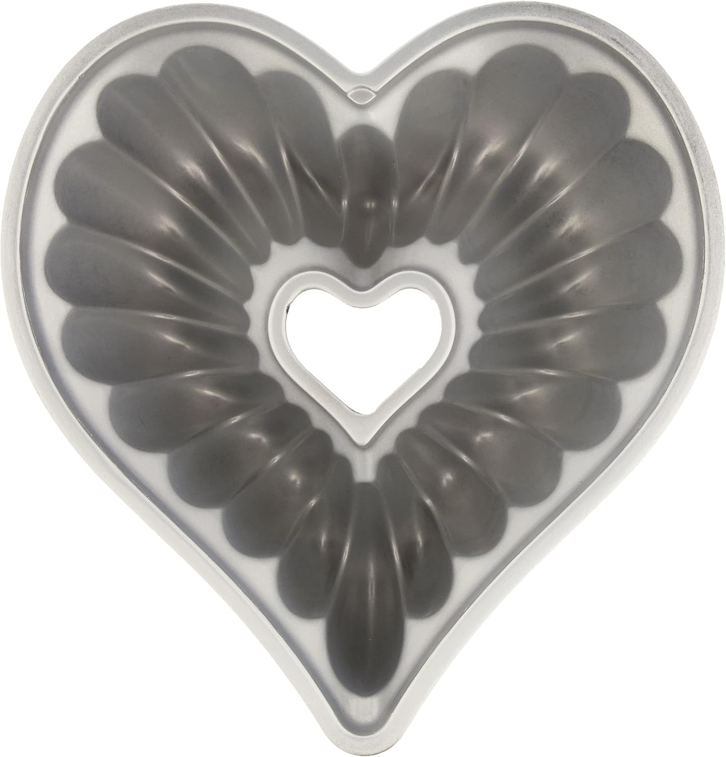 Nordic Ware Elegant Heart Bundt Pan for Perfect Cakes