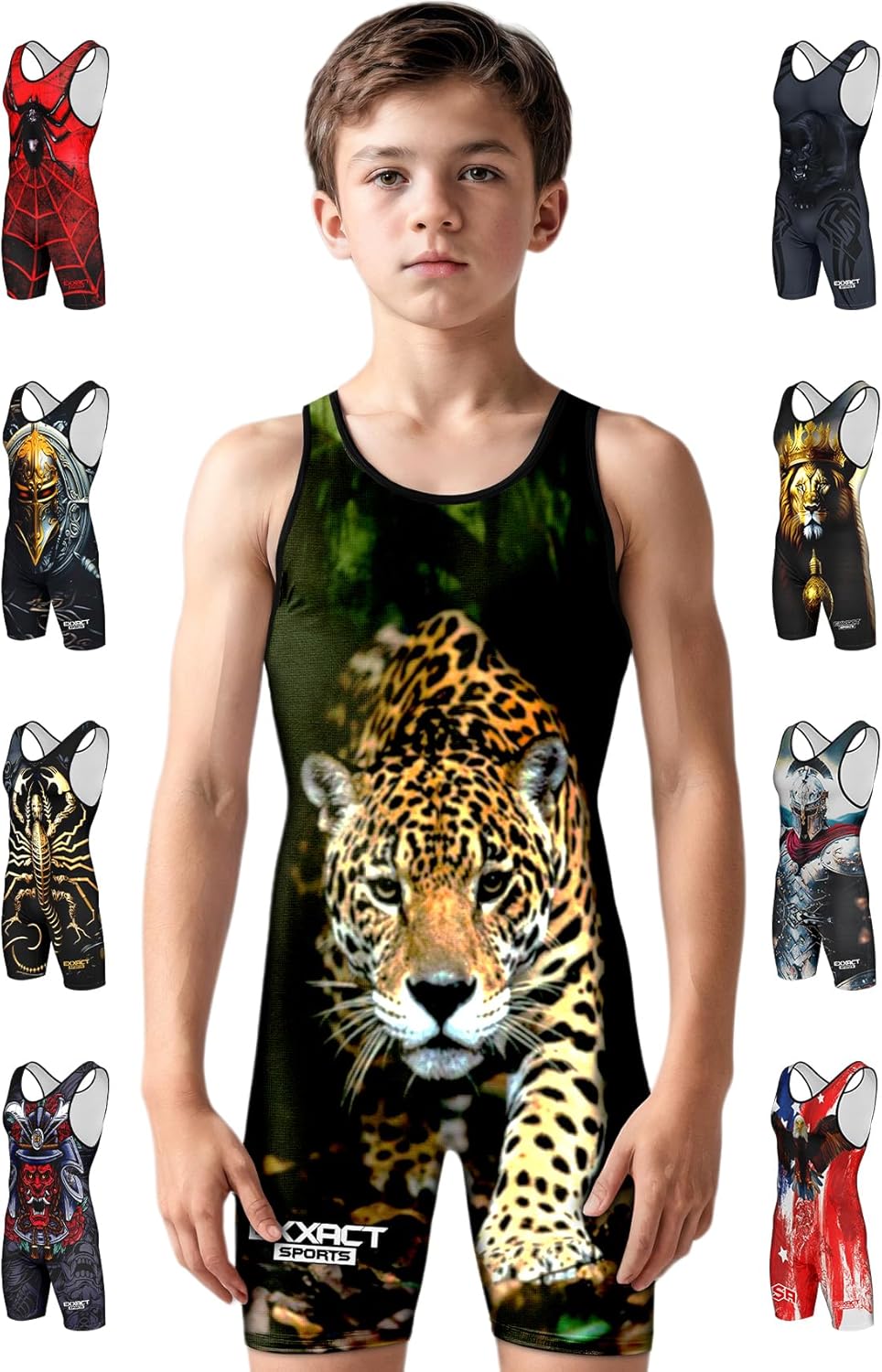 Exxact Sports Wrestling Singlet for Youth & Adult Performance