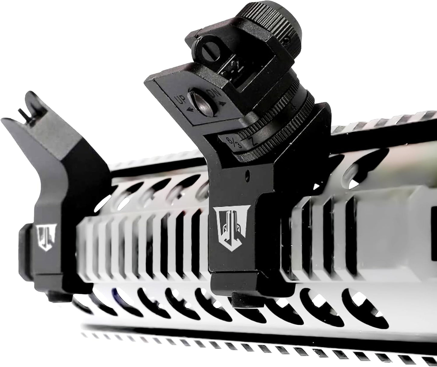 45 Degree Offset Iron Sights for Right & Left Hand Use