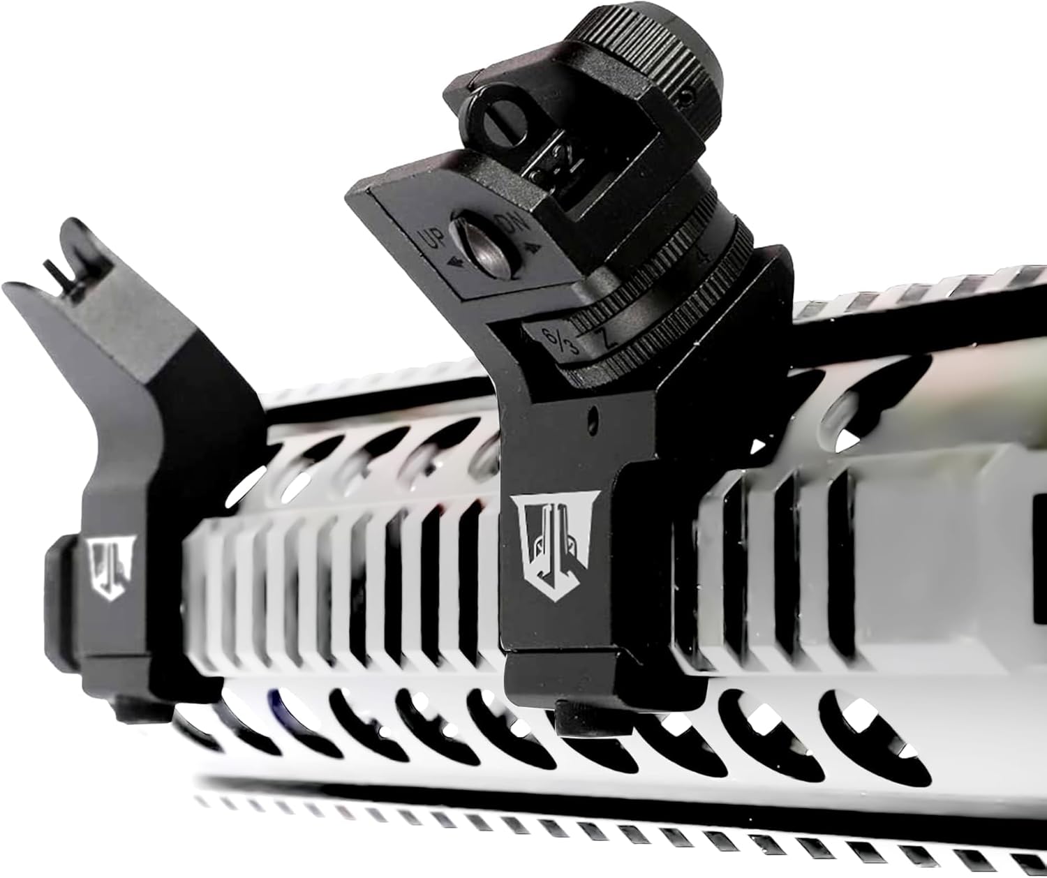 45 Degree Offset Iron Sights for Right & Left Hand Use