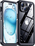 2025 iPhone 15 Waterproof Shockproof Case - Full Body Protection