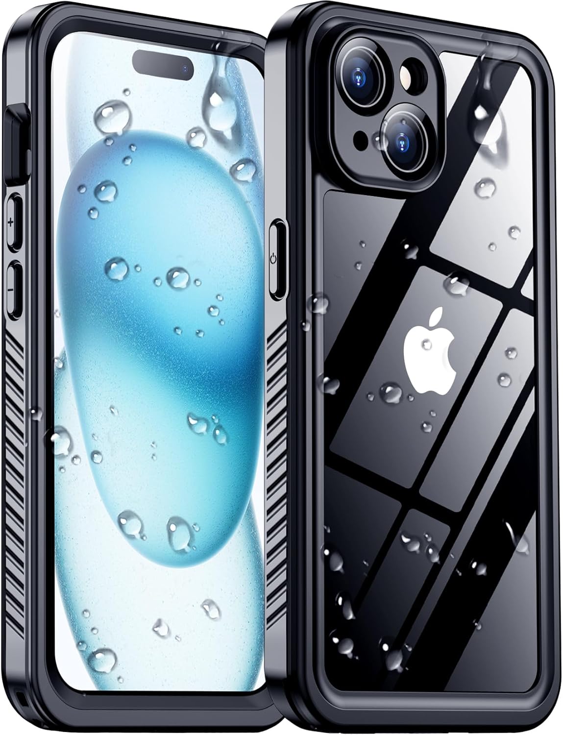 IP68 Waterproof iPhone 15 Case with Military Grade Protection