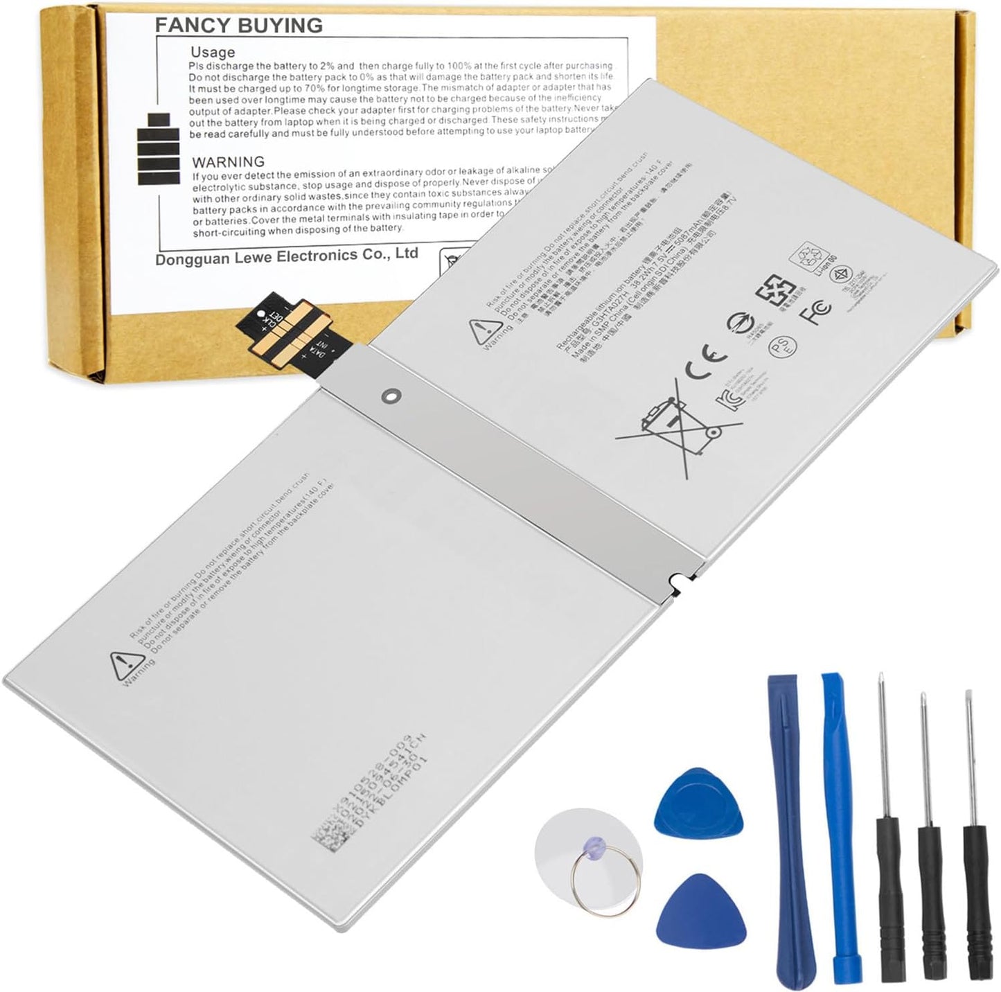 DYNR01 G3HTA027H Laptop Battery Replacement for Surface Pro 4