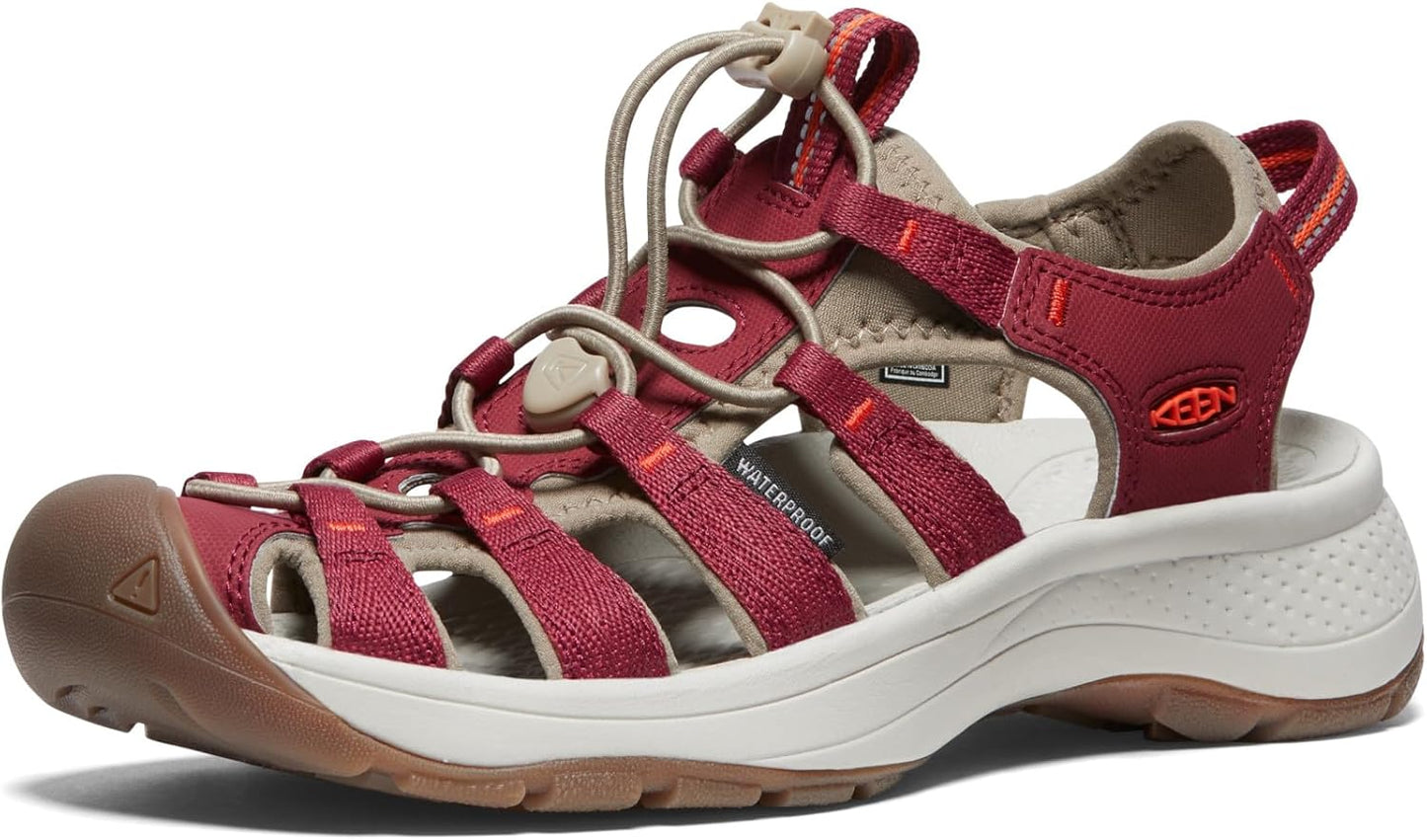 KEEN Women's Astoria West Closed Toe Sandals for Active Use