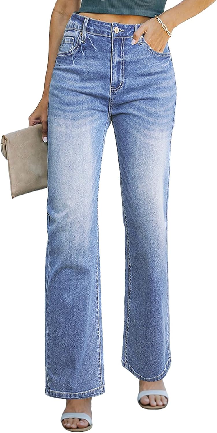 Sidefeel Women's Wide Leg Jeans for a Flattering Silhouette