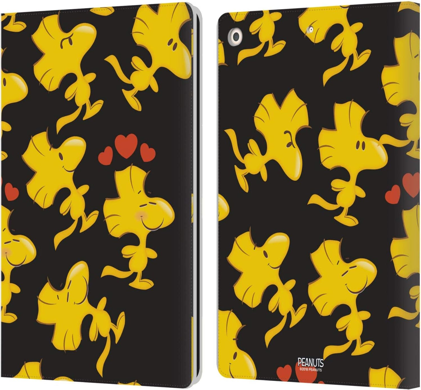 Peanuts Woodstock Leather Wallet Case for iPad 10.2 2019-2021