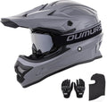 Adult ATV Dirt Bike Helmet with Goggles Gloves & Mask - Adjustable