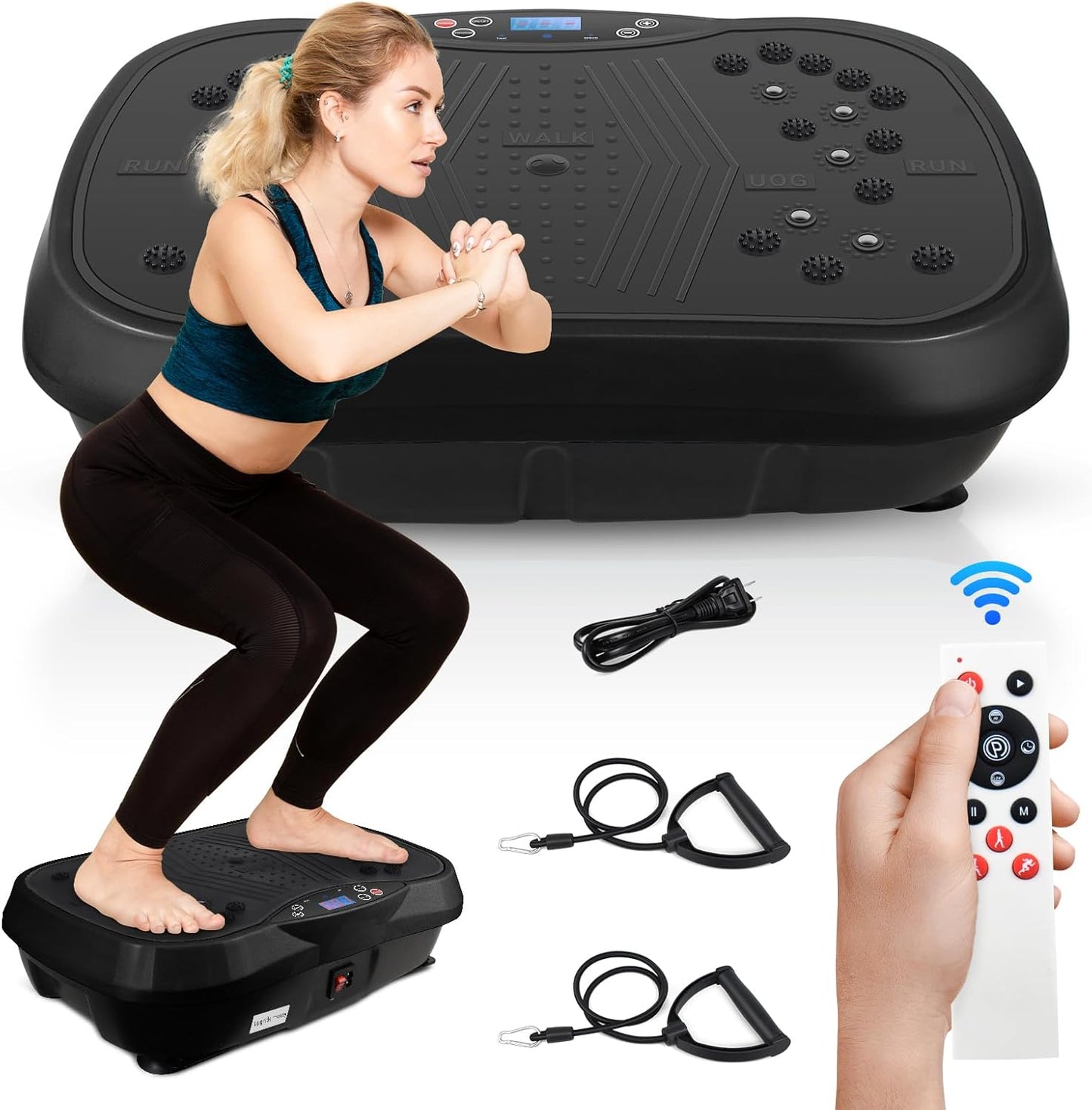 Waver Vibration Plate: Boost Weight Loss, 6 Preset Modes