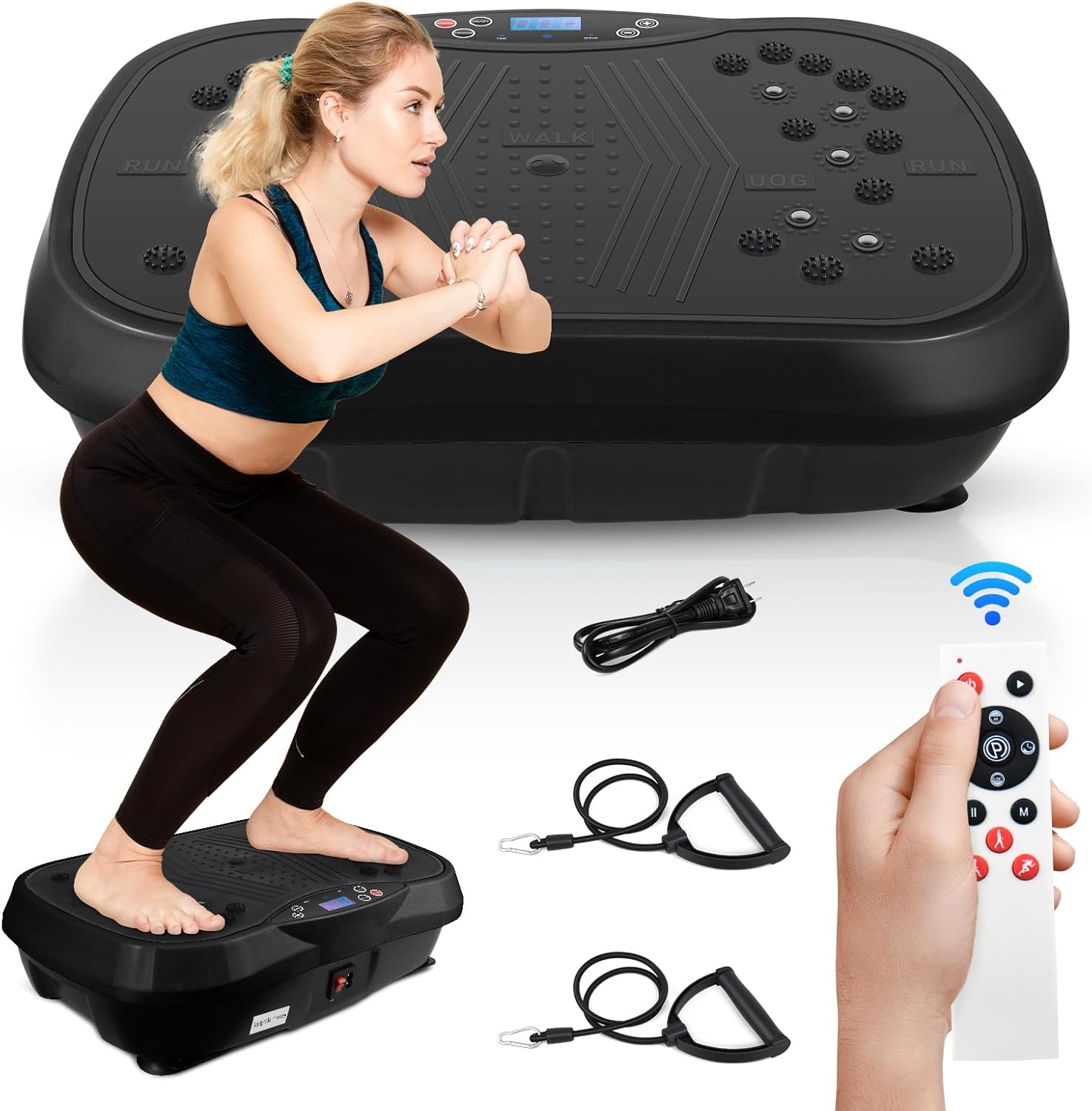 Waver Vibration Plate: Boost Weight Loss, 6 Preset Modes