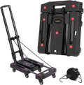 Folding Hand Truck 500LB Heavy Duty Foldable Moving Dolly Cart