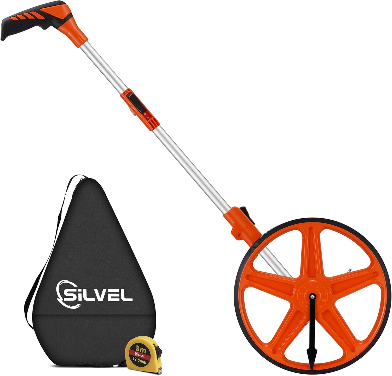 SILVEL 12 Inch Measuring Wheel for Accurate Distance Measurement