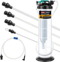 2.5 Gallon Manual Pneumatic Fluid Extractor - Fast Oil & Brake Bleed