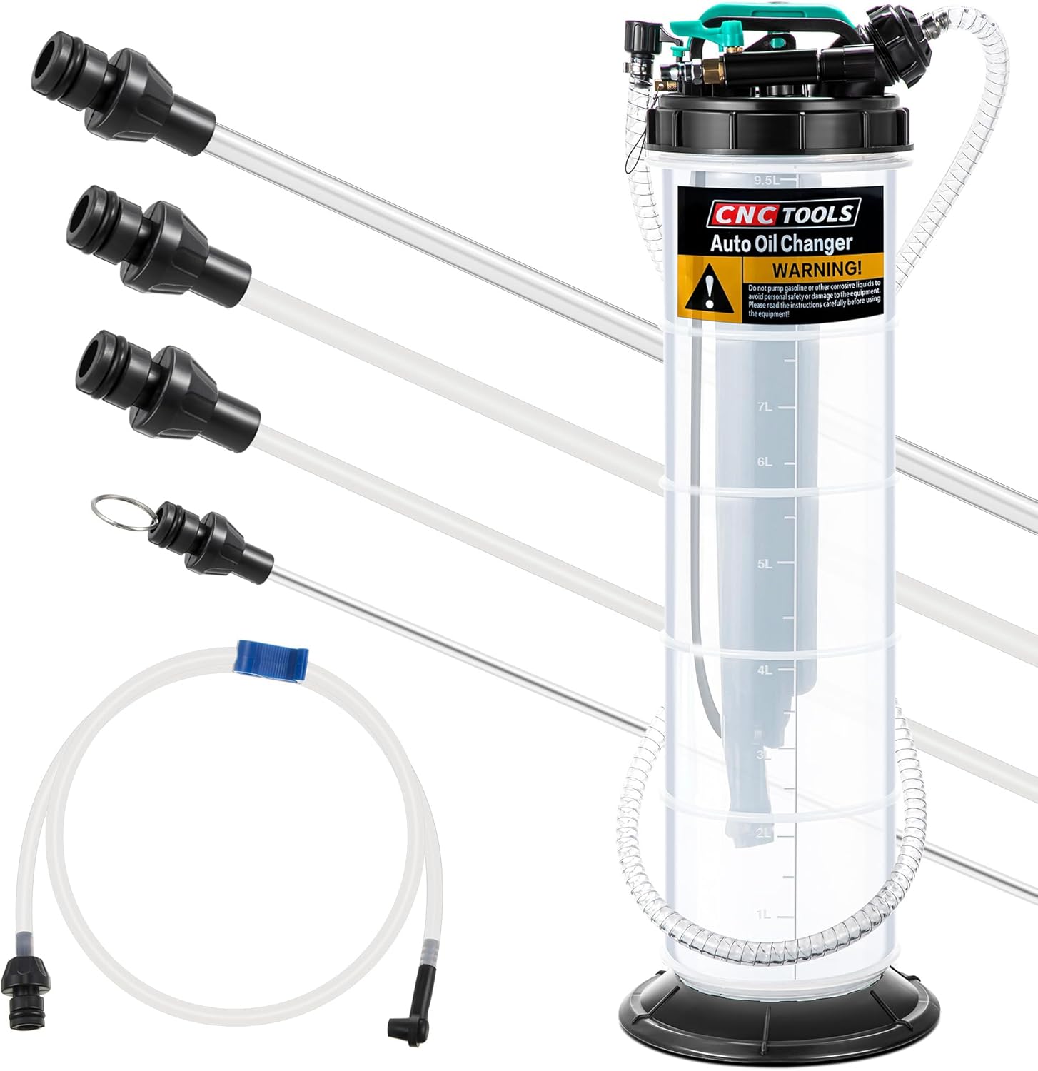 2.5 Gallon Manual Pneumatic Fluid Extractor for Automotive Use