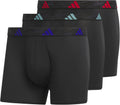 adidas Men's Stretch Cotton Boxer Briefs 3-Pack - Athletic Comfort