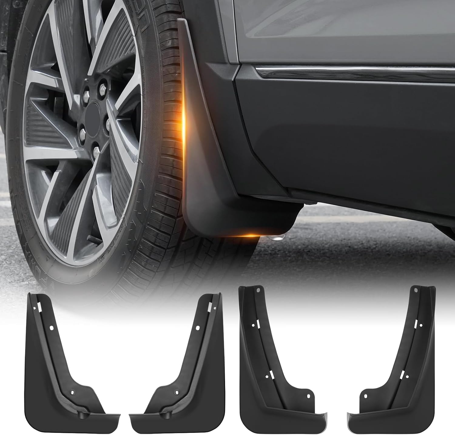 Sunsdrew 2025 Upgraded Mud Flaps for Chevrolet Equinox Models