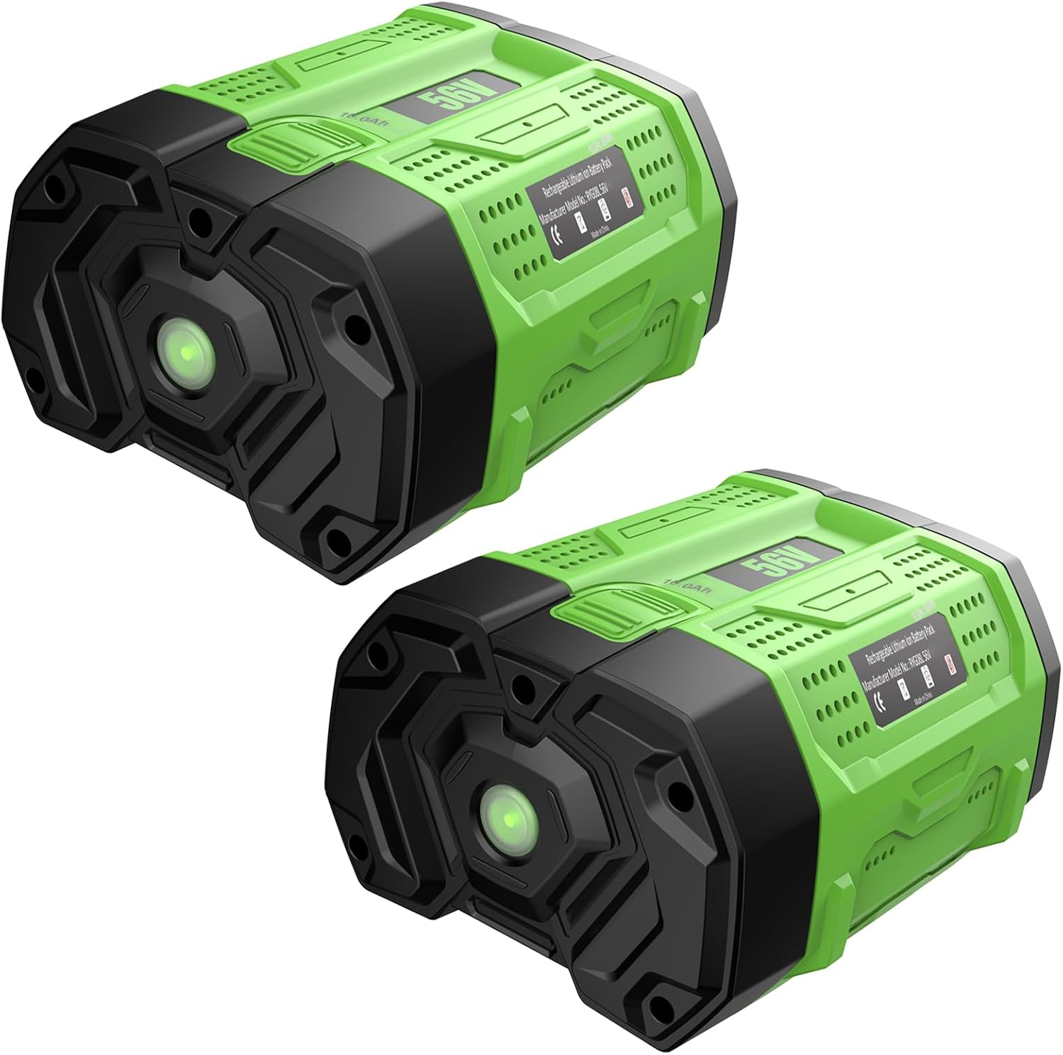 High-Power 56V Lithium Battery 2 Pack