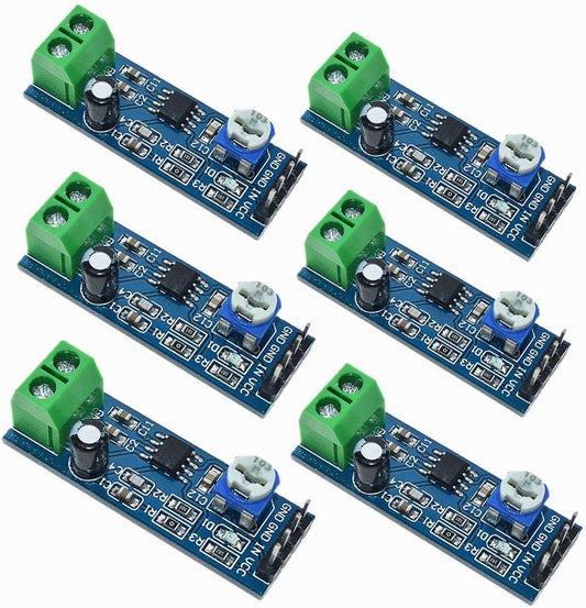 Mini LM386 200x Gain Audio Amp Module - Boost Guitar Sound!