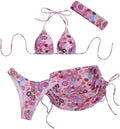 COZYEASE Women's 4 Piece Swimsuits Sexy Bikini Set for Summer