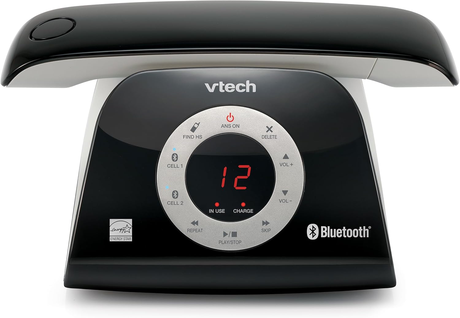VTech VS122 Cordless Phone with Smart Call Blocker and Bluetooth