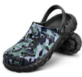 Men Clogs with Arch Support and Breathable Vented Upper - Lightweight