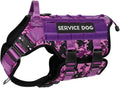 Tactical Dog Harness for Medium Large Dogs - Durable No Pull Vest