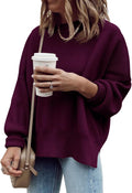 Imily Bela Womens Oversized Tunic Sweaters - Slouchy Ribbed Pullover