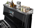 Stove Shelf for Stove Top Spice Rack Organizer - Easy 30in Storage