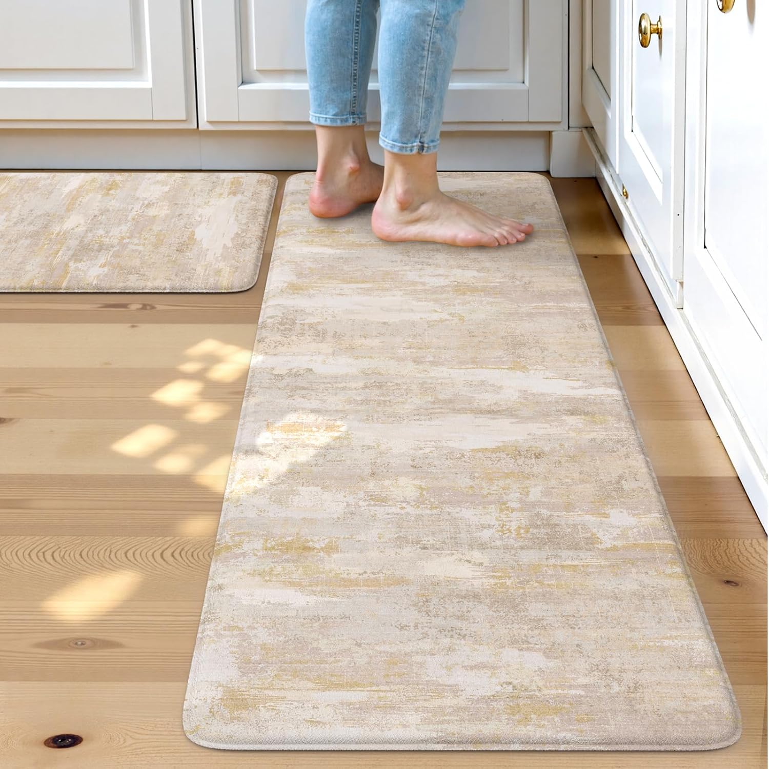 Cushioned Anti Fatigue Kitchen Mats for Comfort and Safety