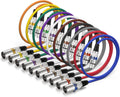 XLR Cable 2ft 10 Pack - Color-Coded Balanced Microphone Leads