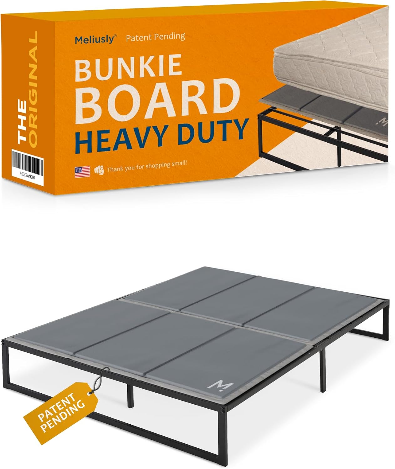 Meliusly Heavy Duty 10mm Bunkie Board for King Size Beds