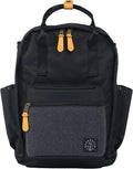 Elkin Sustainable Diaper Bag Backpack - Black - Parent-Friendly Pack
