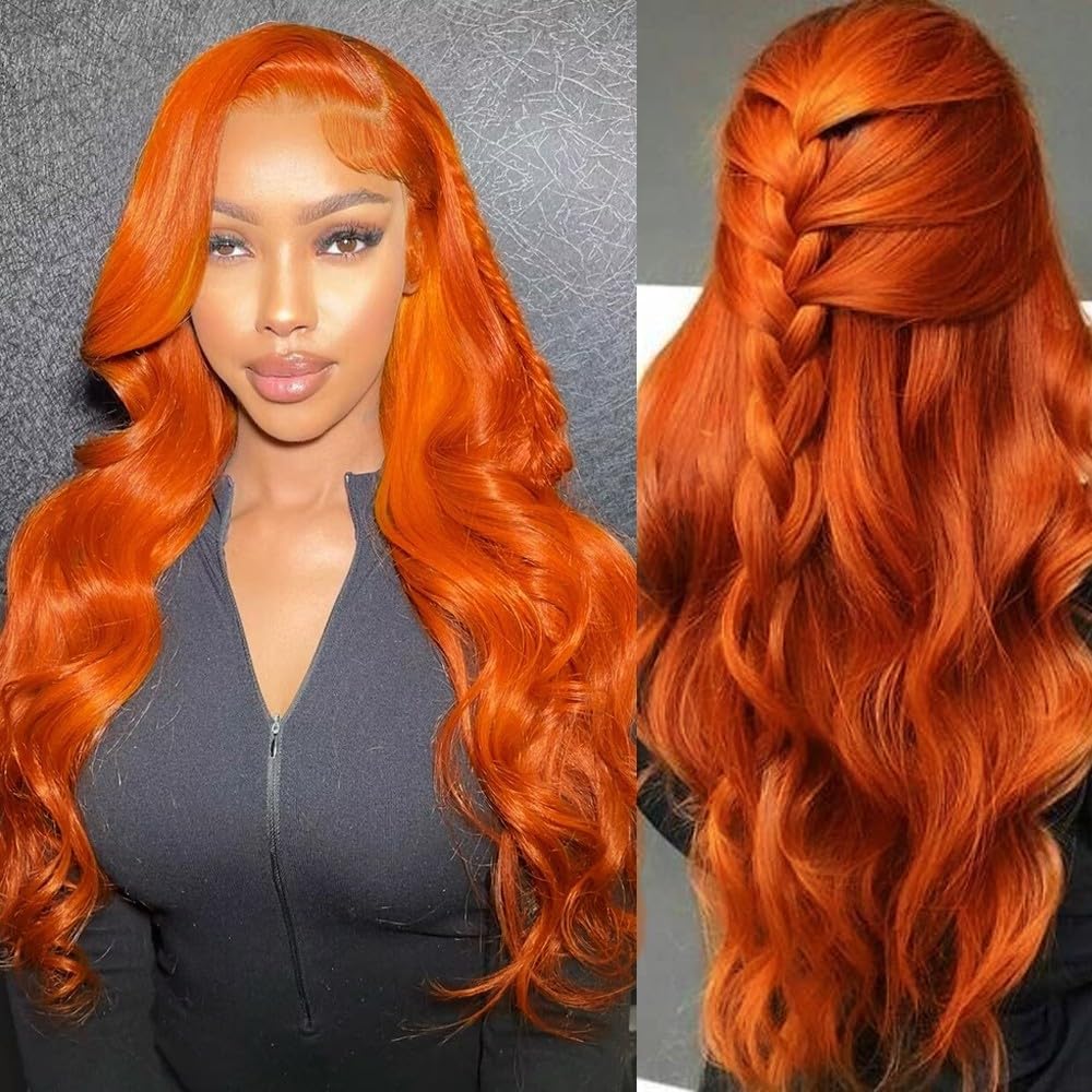 Ginger Lace Front Wigs Human Hair for Stunning Style and Comfort