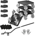 Heavy Duty 1500LBS Furniture Dolly with 5X 360 Wheels