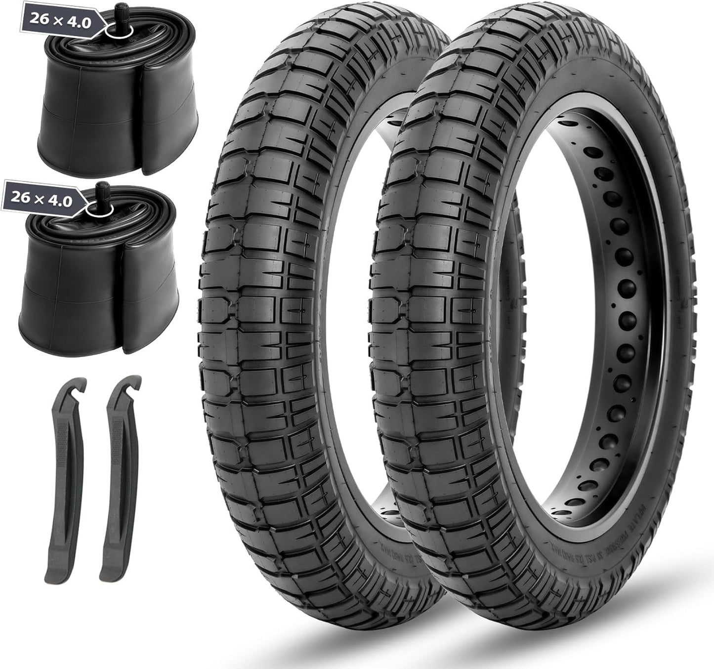 MOHEGIA E-bike Fat Tires Replacement Set for Urban Riding