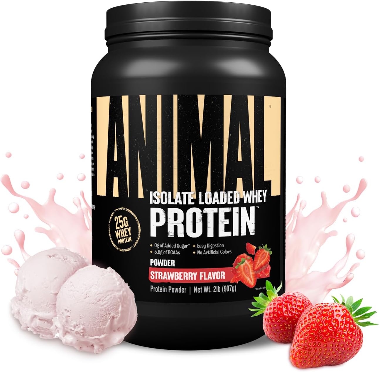 Animal Whey Isolate Protein Powder for Muscle Growth & Recovery