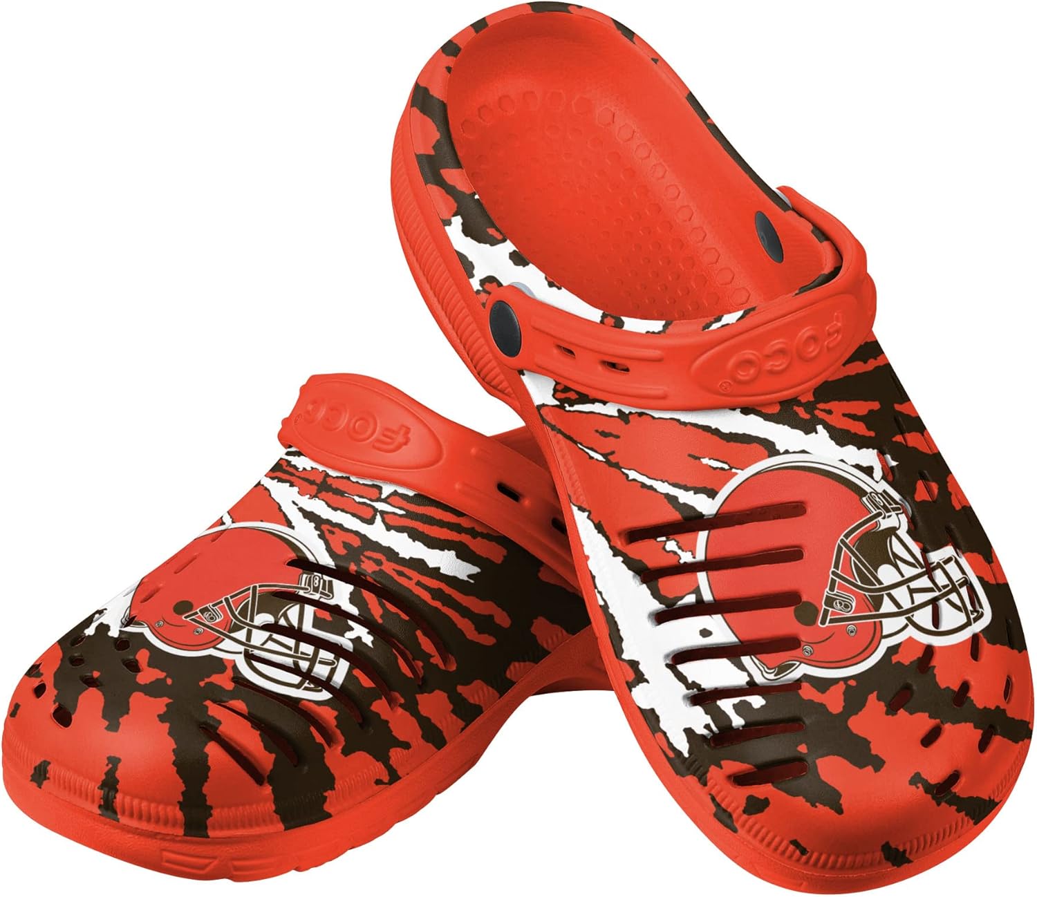 FOCO Men's NFL Team Logo Tie-dye Sandals for Ultimate Comfort