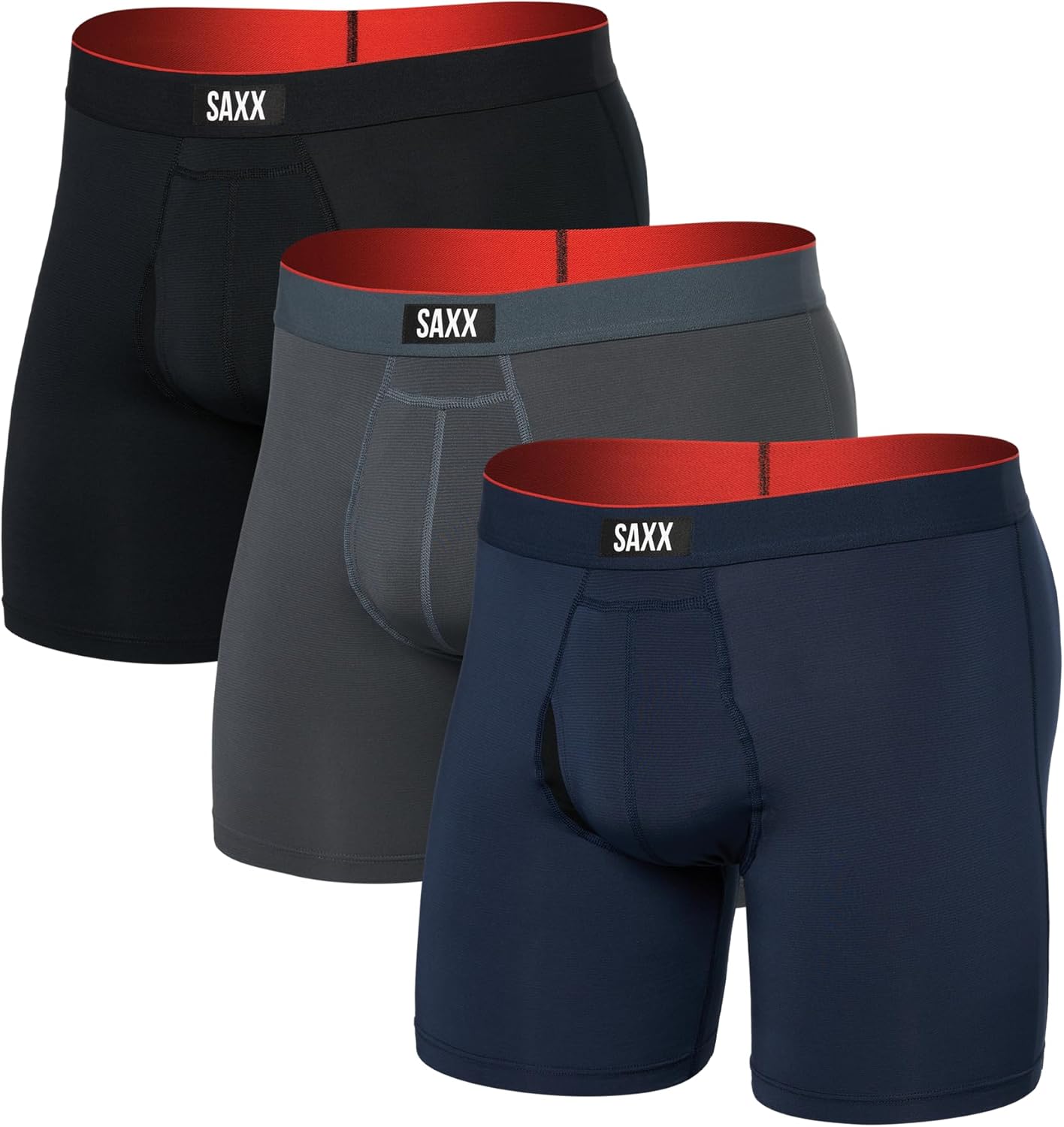 SAXX Men's Underwear Multi Sport Mesh Boxer Brief Fly 3Pk Review
