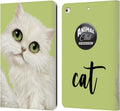 Animal Club British Shorthair Faces Leather Wallet Case for iPad 9.7