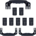 Pelican 1650 Replacement Handle & Latch Set - Genuine Black Repair Kit