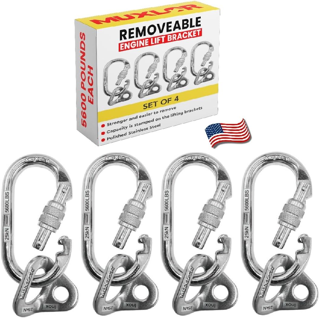 Removable Engine Lift Bracket for Crate Engine Hoist and More