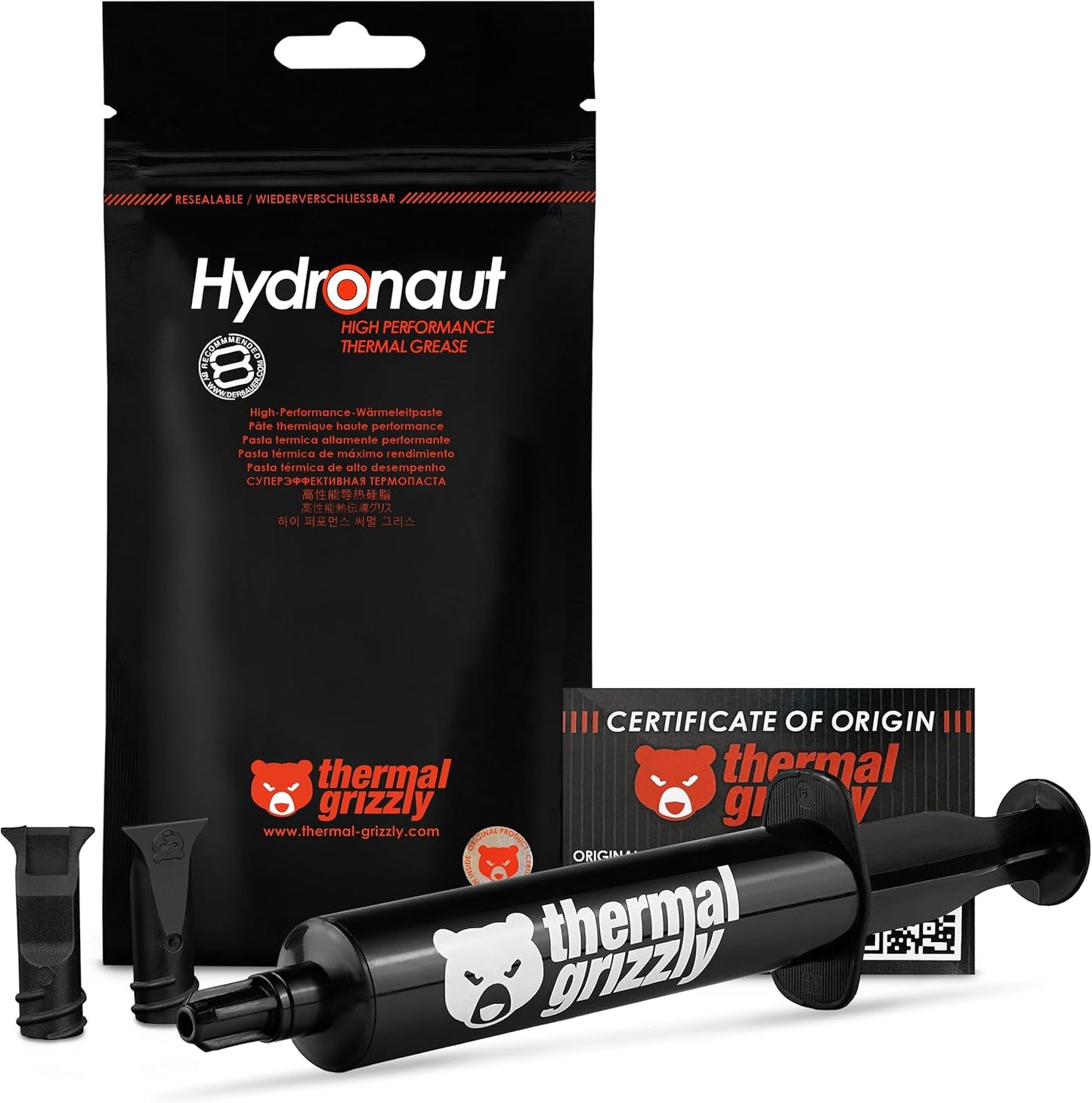 Thermal Grizzly Hydronaut Thermal Paste for High Performance Cooling