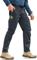 MOURCE Mens Tactical Pants Water Resistant Ripstop Stretch Cargo Men's
