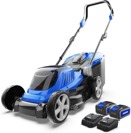 WILD BADGER POWER 40V Brushless 16in Cordless Lawn Mower Review