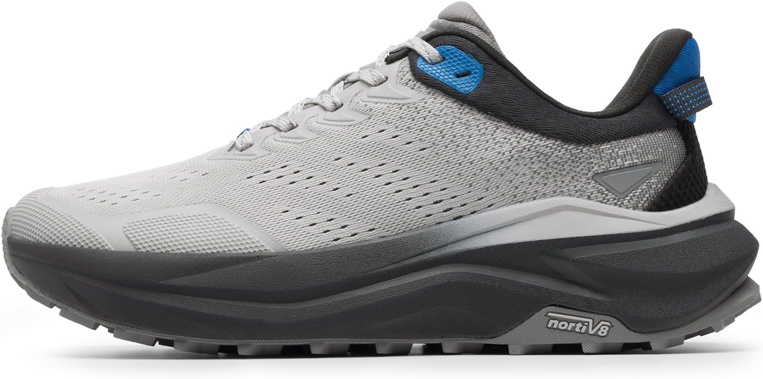 NORTIV 8 Men's Wide Toe Box Trail Running Shoes for Comfort