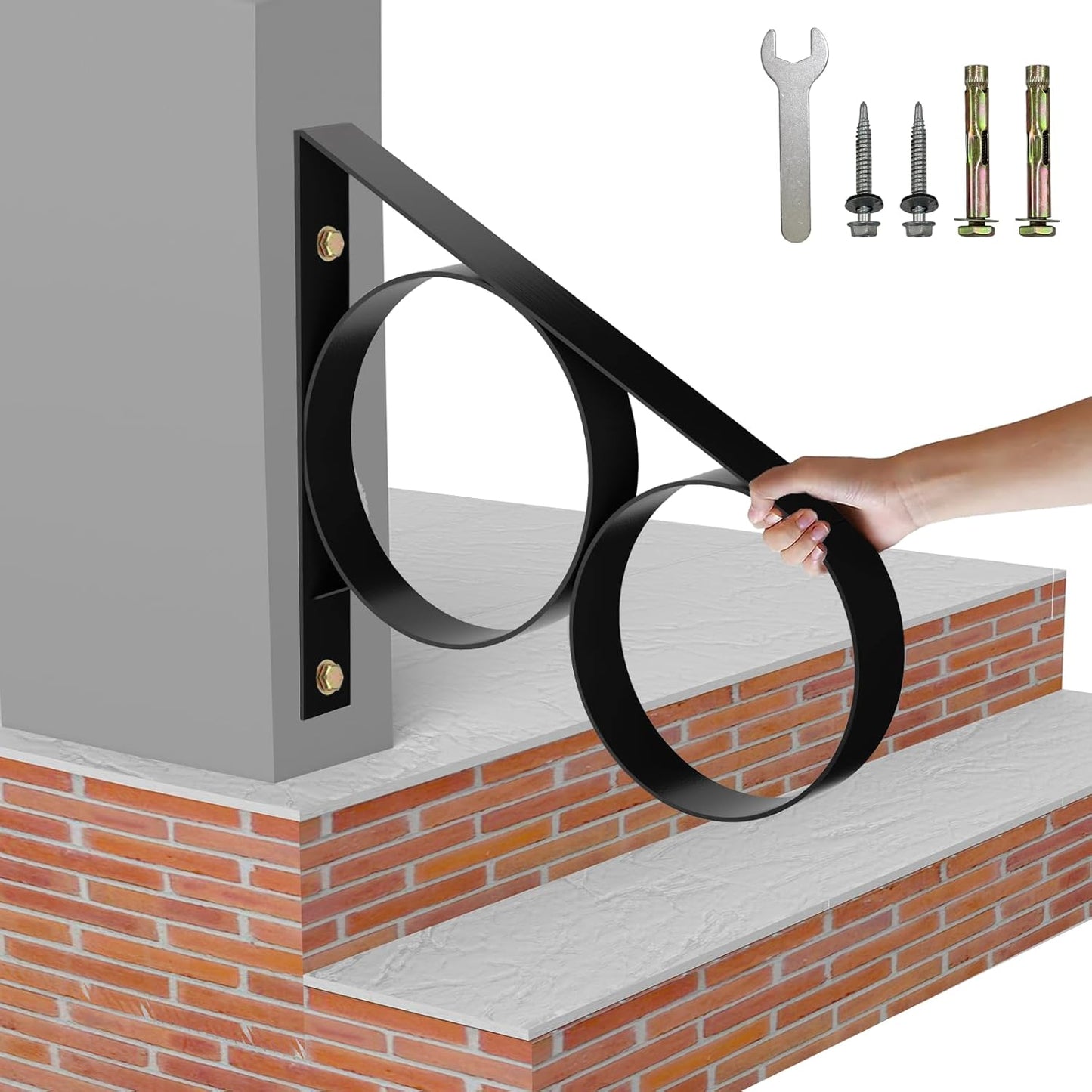 Hand Rail for Outdoor Steps - Safe and Stylish Support for All