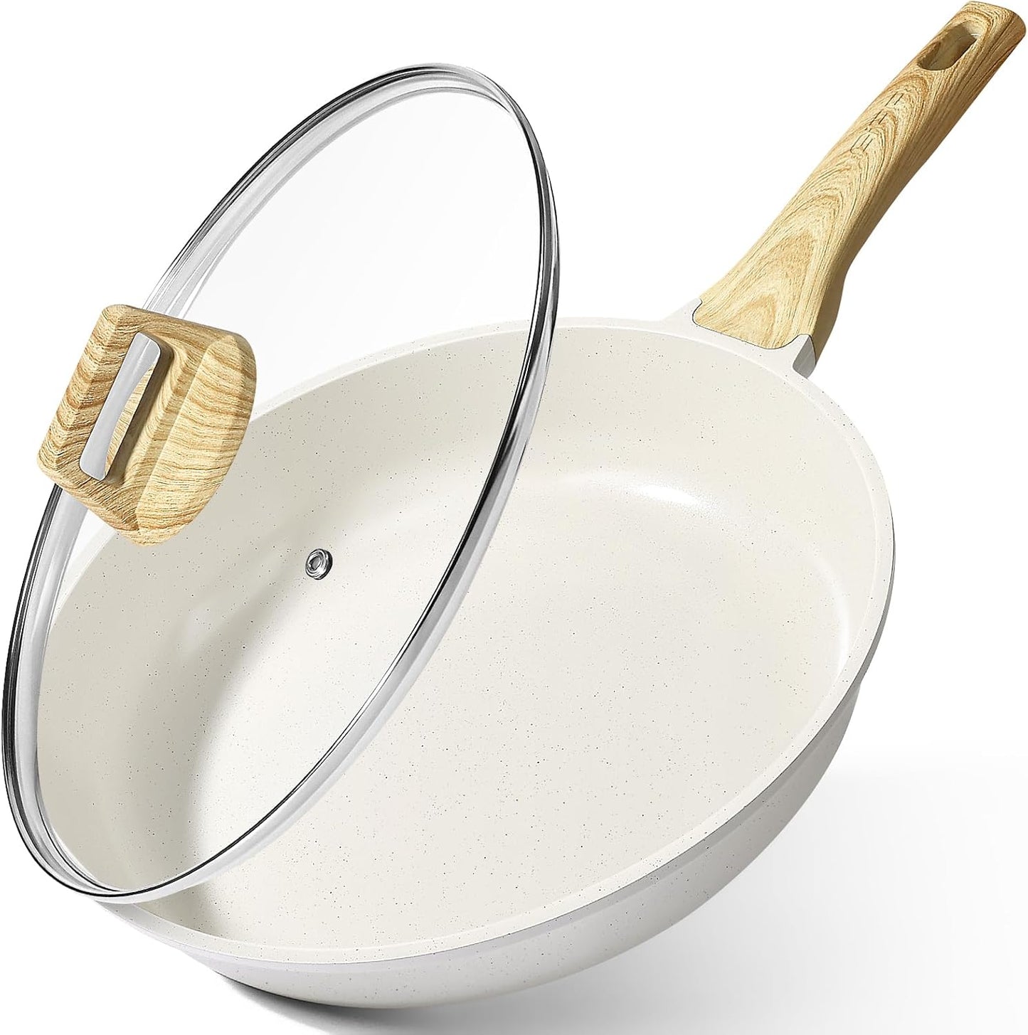 GiPP Ceramic Nonstick Frying Pan - 10in Healthy Skillet