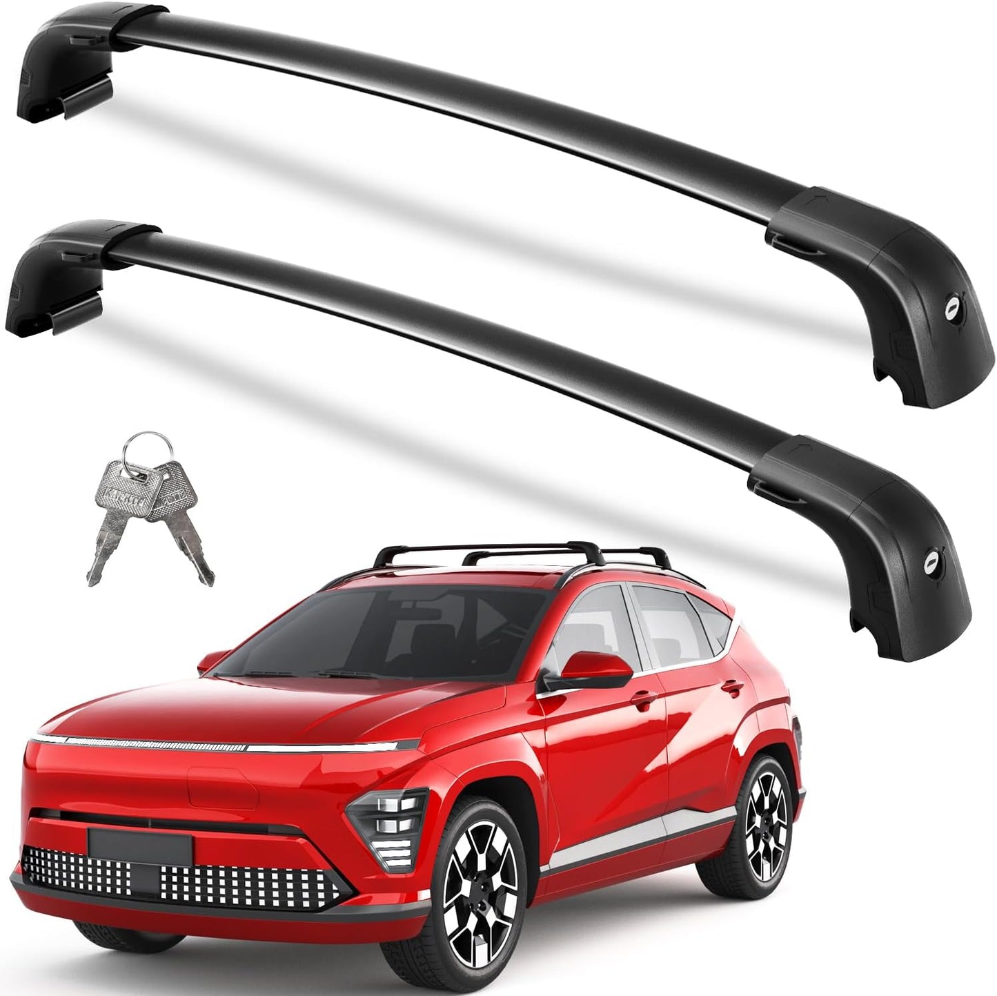Heavy Duty Roof Rack Cross Bars for Hyundai Kona 2024 2025